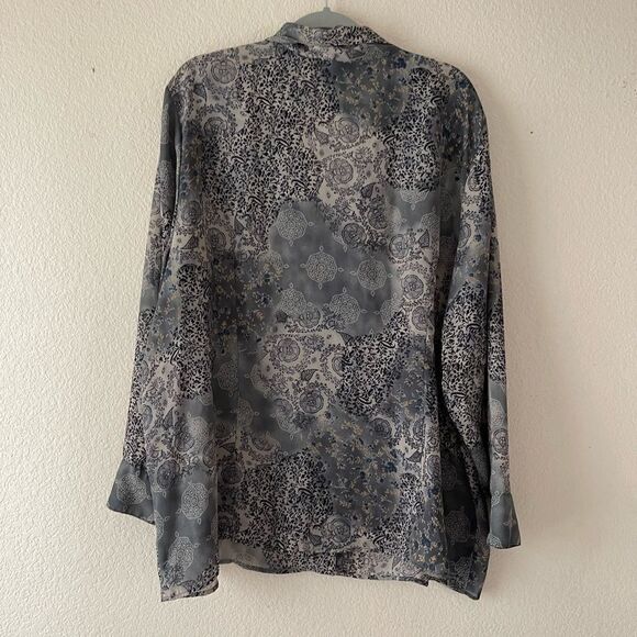 Lane Bryant‎ patch work button up - Picture 4 of 6